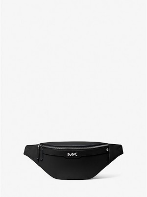 Men Michael Kors Varick Small Crossbody Bags Black | OVNIYC-948