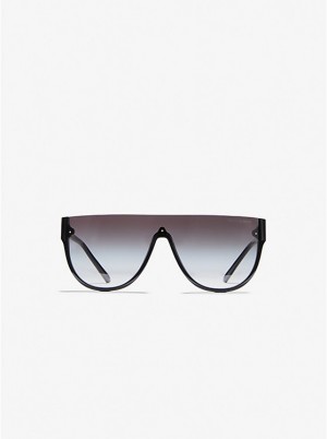 Women Michael Kors Aspen Sunglasses Black | ITRZOF-768