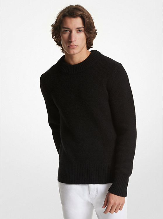 Men Michael Kors Cashmere Sweaters Black | FYLXIT-741