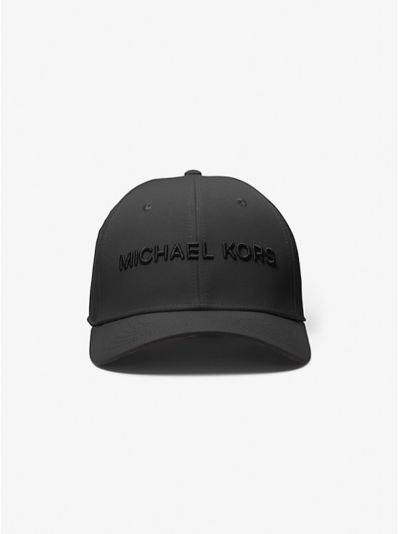 Men Michael Kors Embroidered Baseball Hats Black | HGTJFC-246