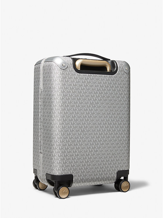 Men Michael Kors Logo Suitcases Silver | MOETHA-360