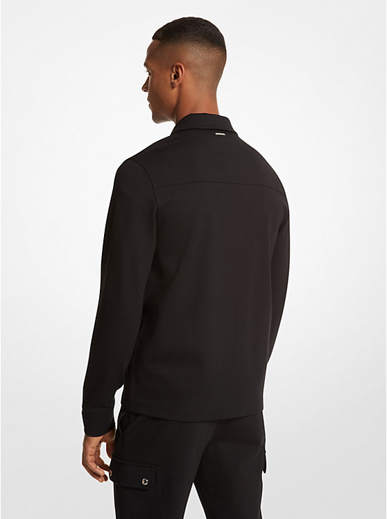 Men Michael Kors Ponte Jackets Black | XGJFYL-714