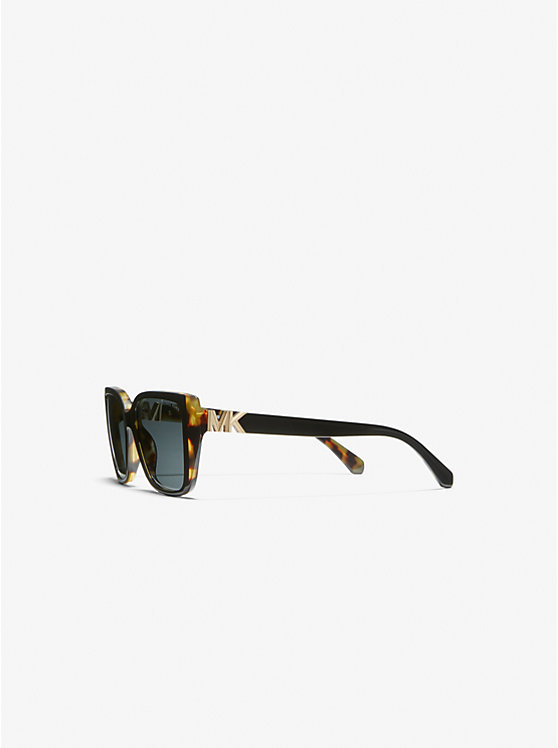 Women Michael Kors Acadia Sunglasses Black | HVRFTC-520