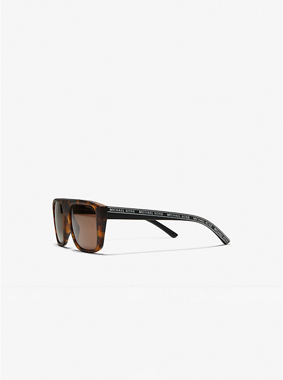 Women Michael Kors Byron Sunglasses Brown | ZYIBNF-615