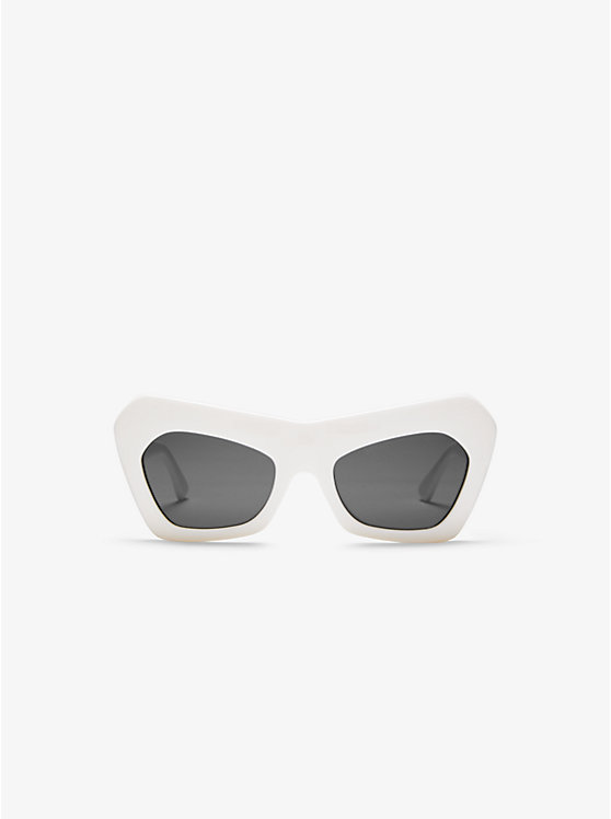 Women Michael Kors Cassis Sunglasses White | MFKHUJ-052