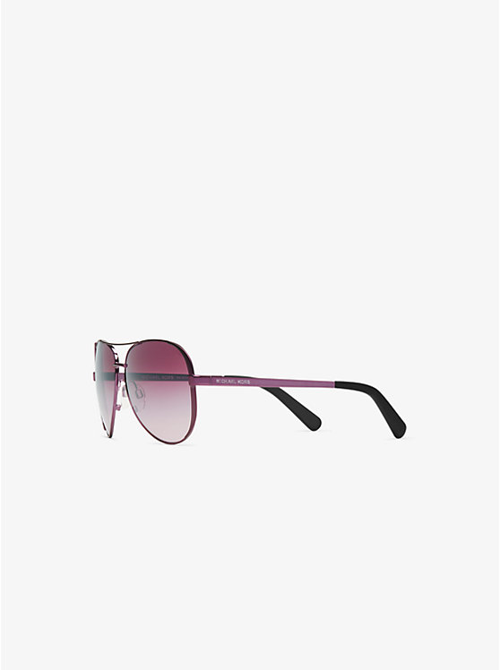 Women Michael Kors Chelsea Sunglasses Purple | MHCDJL-650