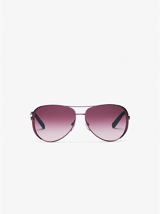 Women Michael Kors Chelsea Sunglasses Purple | MHCDJL-650