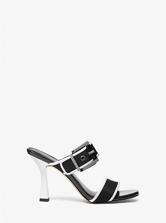 Women Michael Kors Colby Neoprene Sandals White | VNWTBR-368