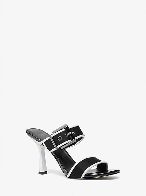 Women Michael Kors Colby Neoprene Sandals White | VNWTBR-368