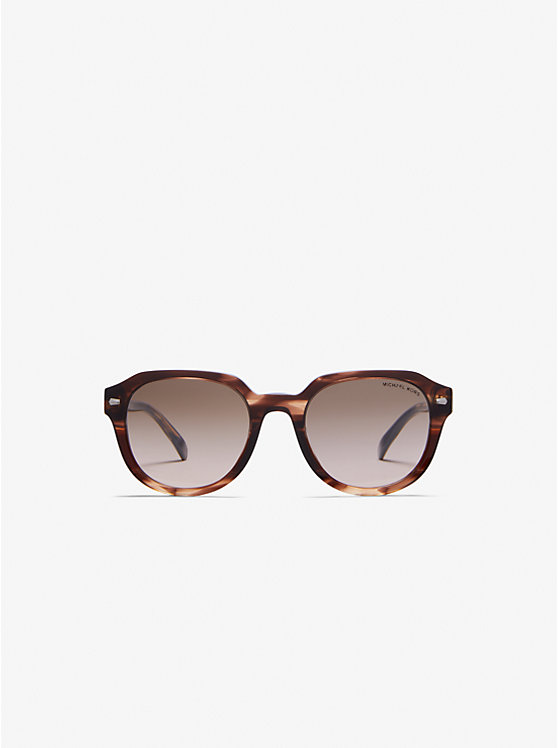 Women Michael Kors Eger Sunglasses Brown | LYZIRJ-924