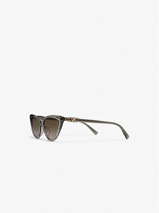 Women Michael Kors Harbour Island Sunglasses Olive | RIDCBF-096