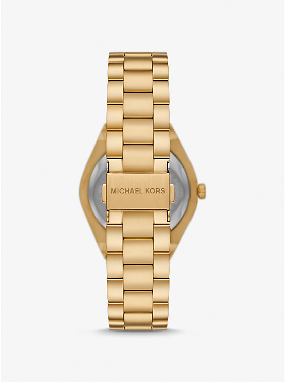 Women Michael Kors Lennox Gold-Tone Watches Gold | HRACJE-872