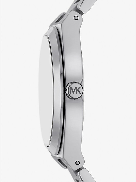 Women Michael Kors Lennox Silver-Tone Watches Silver | PKZTQI-513