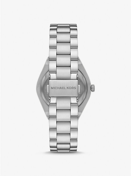 Women Michael Kors Lennox Silver-Tone Watches Silver | PKZTQI-513