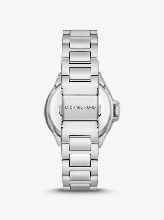 Women Michael Kors Mini Camille Silver-Tone Watches Silver | SWZKQN-801