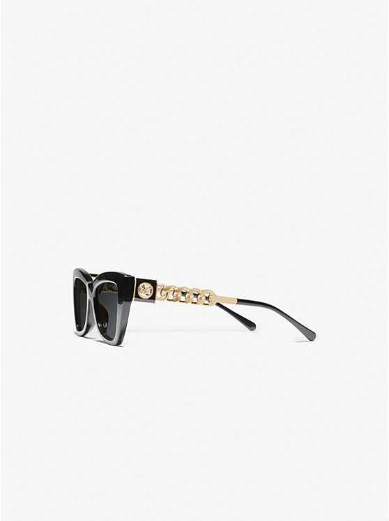 Women Michael Kors Montecito Sunglasses Black | CVIOEN-175