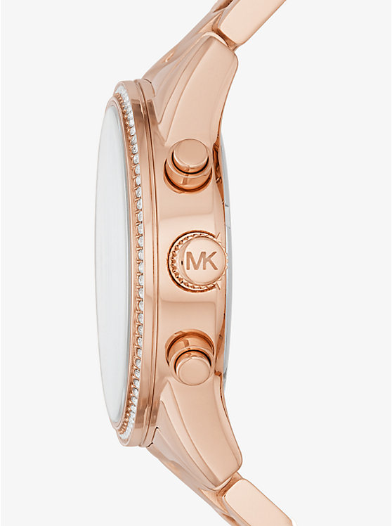 Women Michael Kors Ritz Rose Gold-Tone Watches Rose Gold | FRLTAC-456