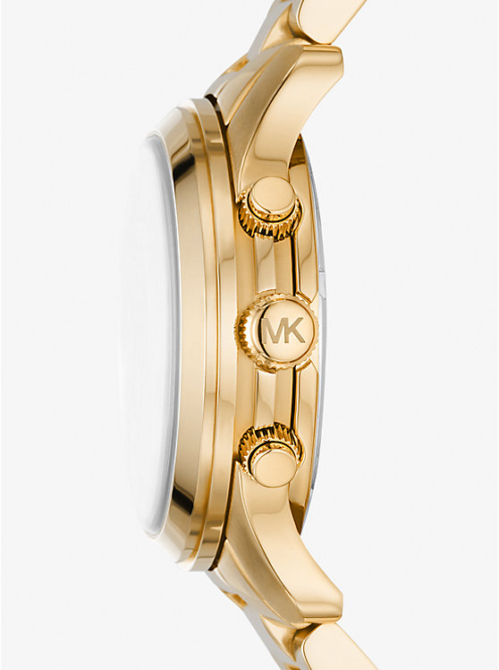 Women Michael Kors Runway Gold-Tone Watches Gold | PAEHXF-849