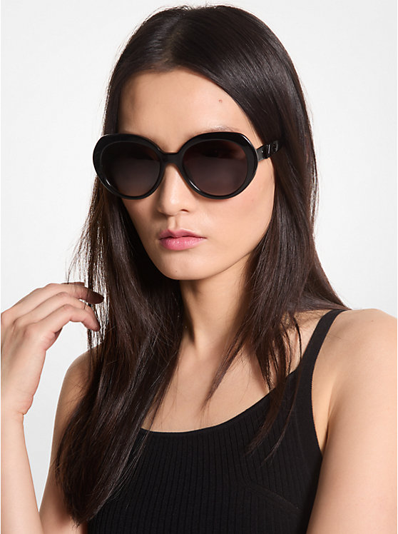 Women Michael Kors San Lucas Sunglasses Black | DOMGZI-035