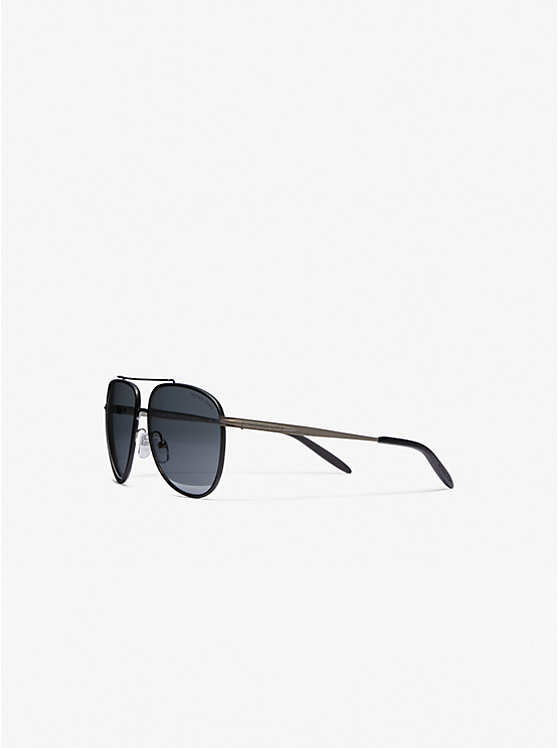 Women Michael Kors Saxon Sunglasses Black | BDWLXC-578